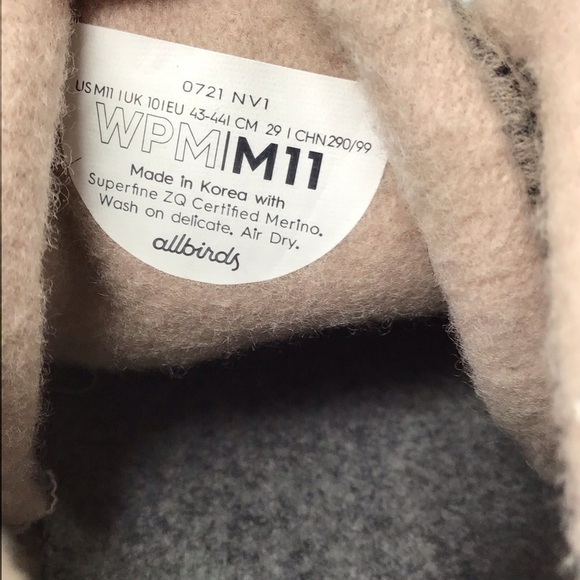 ALLBIRDS Men's Wool Piper Mids in Atlas. - Picture 10 of 12